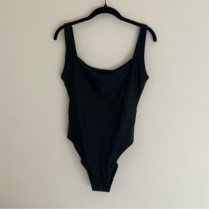 Madewell black one-piece swimsuit small NWT